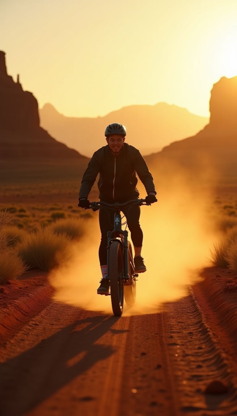 eBike in desert